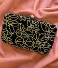 EBONY ELIXIR ABSTRACT CLUTCH